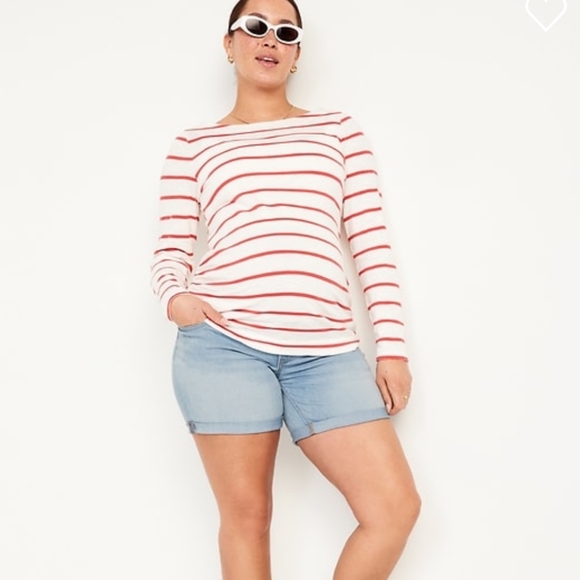 NWT Old Navy Maternity Jean shorts - Picture 1 of 9